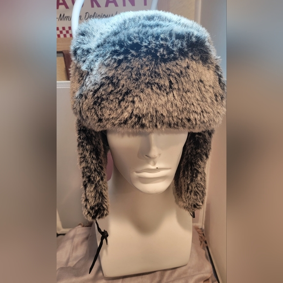 Wilson Leather Winter Hat 100% Polyester L/XL - Picture 1 of 13